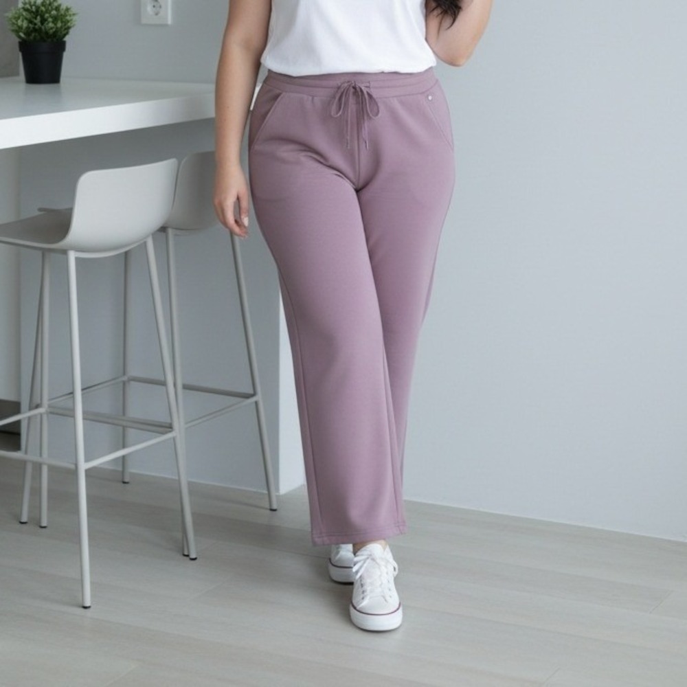 Livi For Lane‎ Bryant 18 20 Women's Lavender Wide Leg Lounge Pants NWT $75